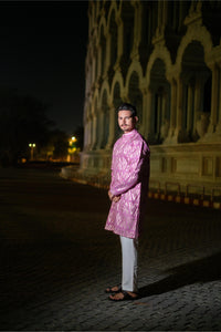 TCR Pink Chevron Kurta Set!