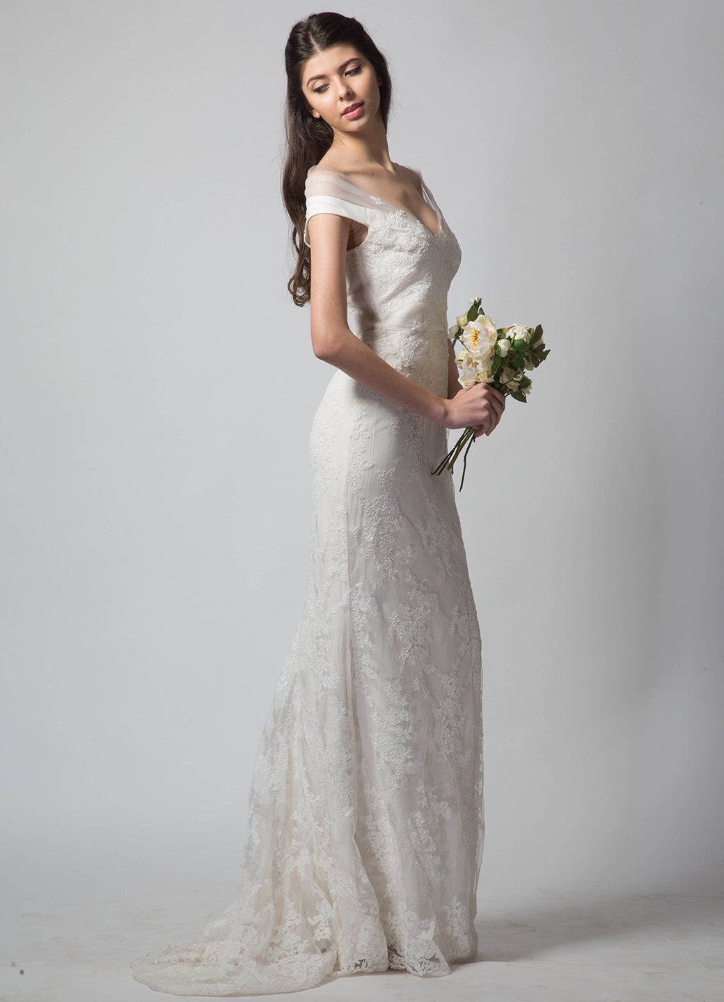 Orla Gown | Lace Wedding Dress | Made to Order Standard – Grace Loves Lace  US